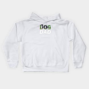 DOG DAD - Bernese oil painting word art Kids Hoodie